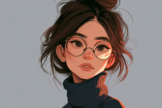 do a cartoon portrait of you, perfect gift