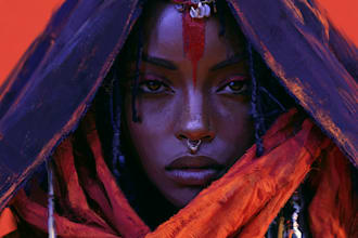 castom digital portrait art