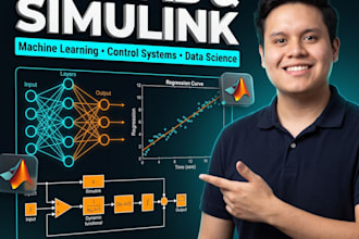 do urgent matlab programming, simulink, and machine learning projects