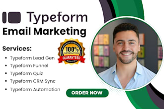setup typeform lead generation quiz conditional logic zapier automation database