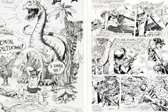 draw comic book illustration, webtoon manga, or graphic novel