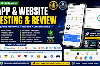 do app reviews app testing website review website testing qa testing qa