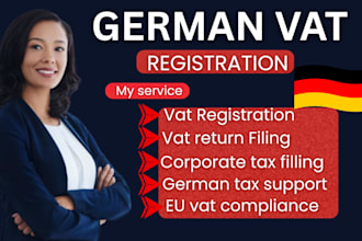 do german vat registration, germany vat filing, tax return, eori, vat id