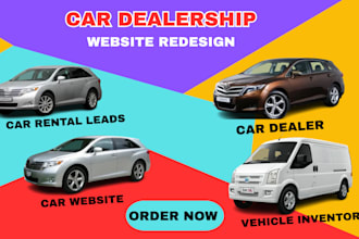 design a modern car rental website with online booking and reservations