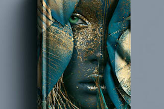 design a bestselling KDP book cover for kindle and paperback