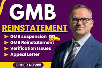 reinstate suspended gmb profile verification fix google my business suspension