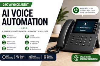 ai voice automation, ai phone receptionist, phone call automation, ai sales call