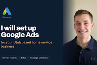 set up google ads for your utah based home service business