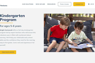 daycare website kindergarten website preschool website childcare website daycare