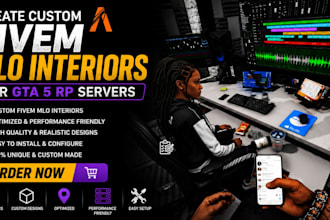create custom fivem mlo interiors for gta 5 rp servers