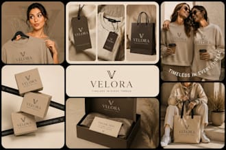 create a professional brand identity and branding kit