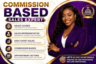 do commission based sales closer and appointment setting