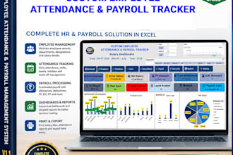 custom excel attendance tracker