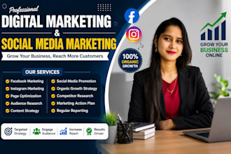 do digital marketing, social media marketing and advertising