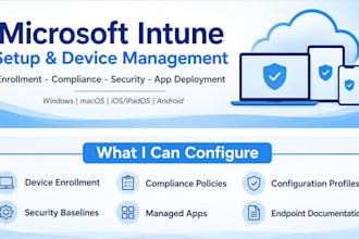 configure microsoft intune and device management