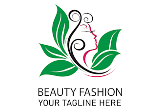 design unique beauty salon and spa logo design