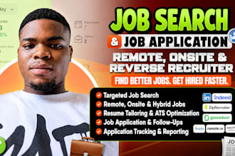search and apply for jobs, job search remote and onsite reverse recruiter