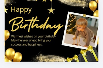 design custom digital greeting card and invitation card