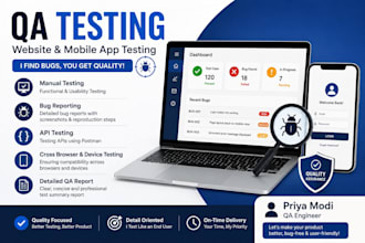 do professional website and mobile app testing