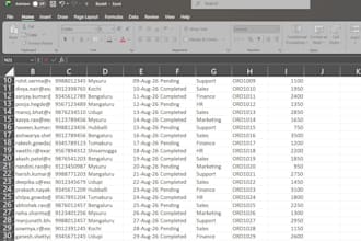 do accurate data entry, excel data entry and web research