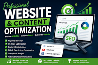 provide professional SEO optimization and keyword research