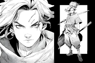 comic book illustration with comic book illustrator