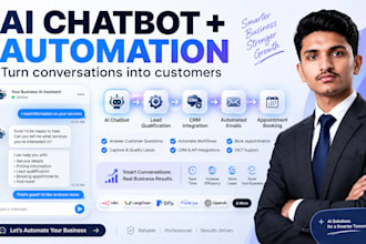 build an ai chatbot and automation for your business