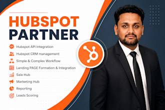 develop hubspot API integrations and automate CRM workflows