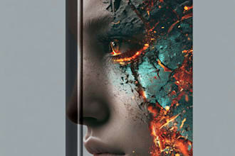 do modern book cover design, ebook cover and kindle cover