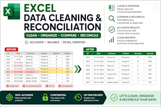 do excel data cleaning and reconciliation