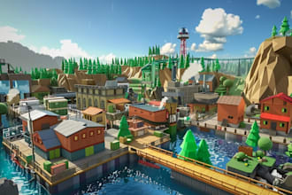 create amazing roblox map accessories model, assets for you