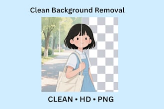 remove background from images and make transparent png