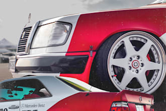create automotive posters and graphics for your car