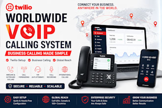 provide a worldwide voip calling system