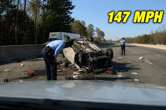 edit engaging you tube dashcam and police chase videos