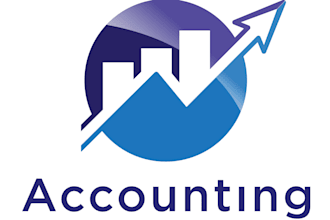 create a luxury accounting and financial services logo