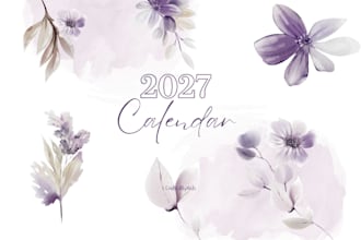 design a creative digital planner, journal, or workbook