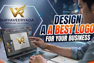 do logo making and editing  designs