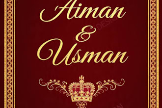 design wedding invitation cards and social media posts