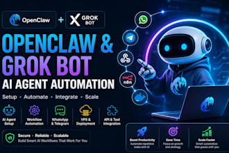 setup openclaw grokbot openclaw grokbot agent  n8n automation vps ai agent API