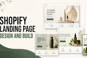 build a conversion focused shopify landing page