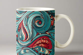 design a mug design or coffee cup design