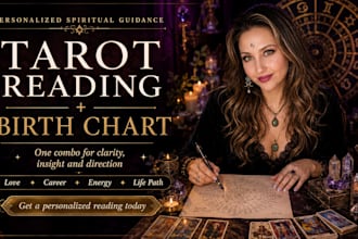 do a personalized tarot and birth chart reading combo