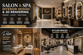 we will design a modern hair salon website for your business
