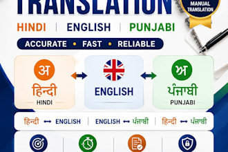 translate hindi punjabi and english text or audio