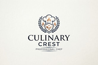 design a professional chef logo for your brand
