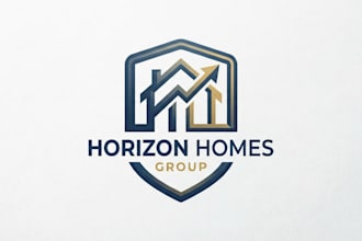 design a professional real estate logo