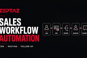 professionally build sales automation with lead routing and follow ups