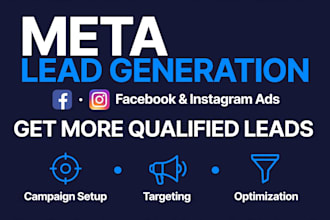 set up and manage facebook lead generation ads campaigns