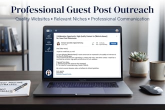do quailty guestposting and SEO backlinks on relevent websit